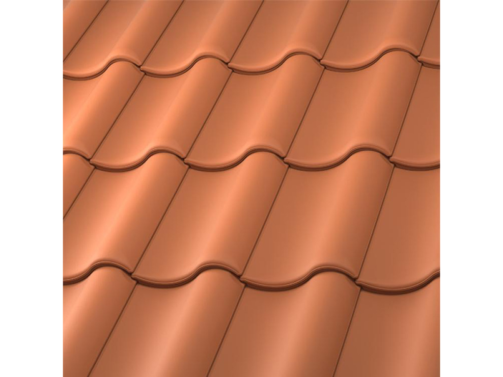 Фото Керамическая рядовая черепица Roben MILANO Naturrot