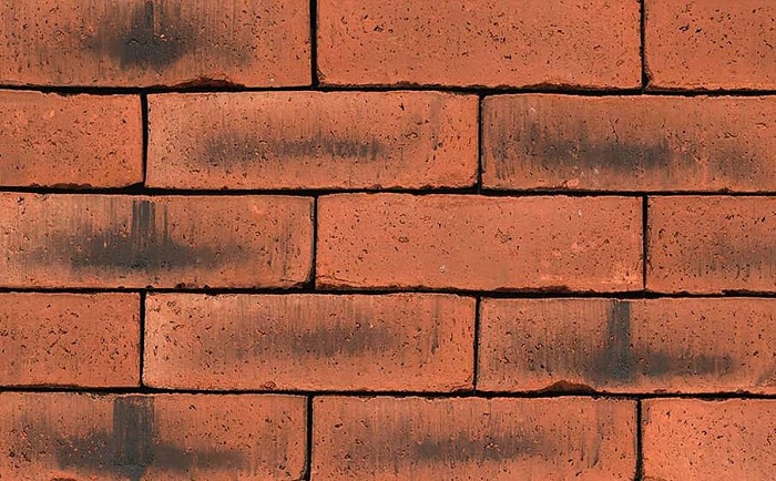 Фото Кирпич облицовочный ручной формовки Terca Westcliffe Weathered Red (65mm WESTCLIFFE RED MULTI), 215*102*65 мм