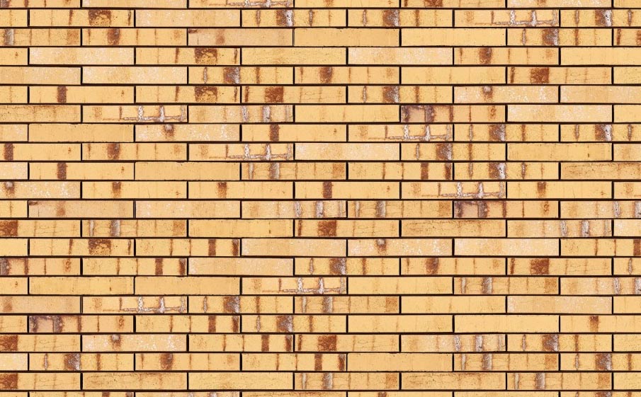 Фото Кирпич облицовочный Terca Archipolis Amber Geel, 240*65*40 мм