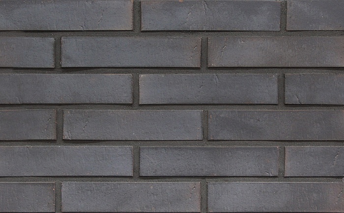 Фото Клинкерная плитка под кирпич Uniceramix IRON UX15 black iron, 240*52*12 мм