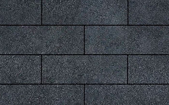 Фото Плитка тротуарная SteinRus Аликанте Б.2.П.8 Backwash, Неро, 900*300*80 мм