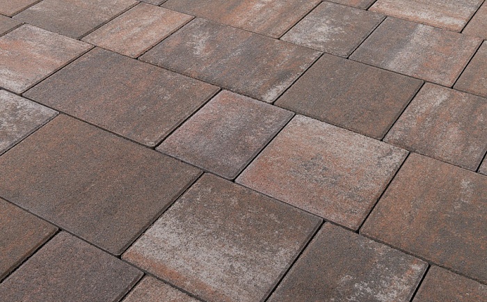 Фото Плитка тротуарная BRAER Старый город Венусбергер Color Mix Койот