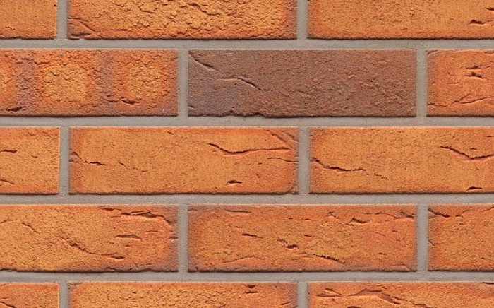 Фото Клинкерная плитка под кирпич Feldhaus Klinker NF 9 R268 nolani viva rustico 240*71*9 мм