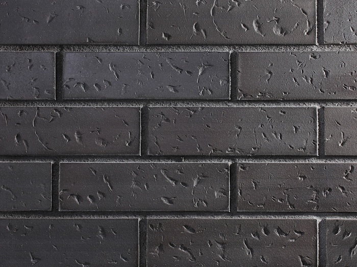 Фото Клинкерная плитка для НФС Terramatic Moon Black AB, 285*85*20 мм