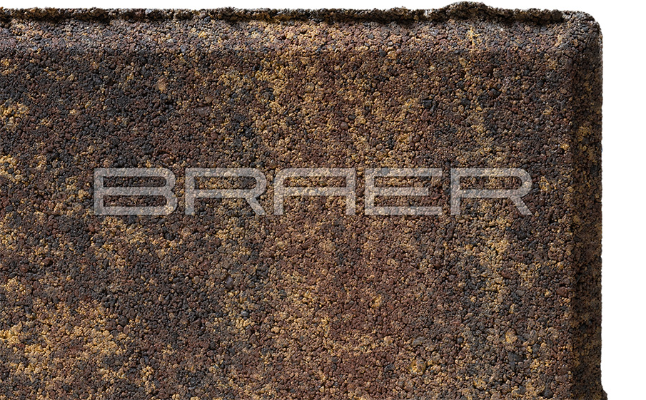Фото Плитка тротуарная BRAER Ригель 2.0 Color Mix Мальва 320*80*60 мм