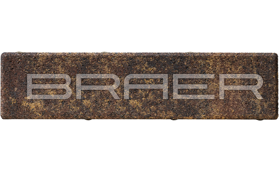 Фото Плитка тротуарная BRAER Ригель 2.0 Color Mix Мальва 320*80*60 мм