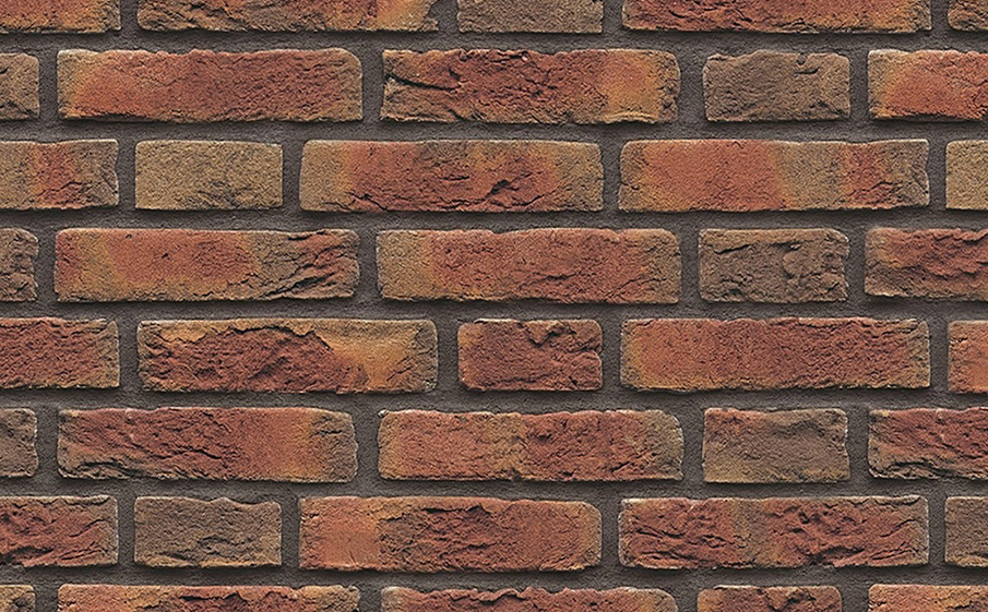 Фото Кирпич облицовочный Westerwaelder Klinker WK97 Westfalisch-bunt, 210*50*65 мм