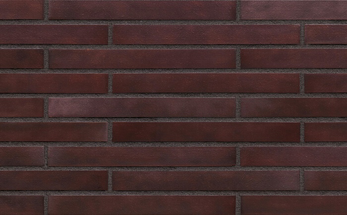 Фото Клинкерная плитка под кирпич King Klinker KING SIZE 17 King crimson гладкая LF, 490*52*14 мм