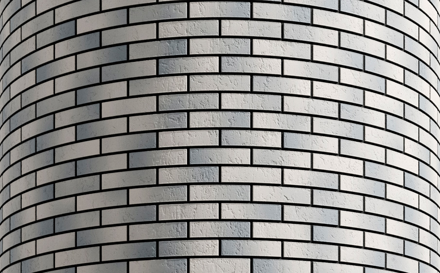 Фото Кирпич облицовочный Красная Гвардия Ниагара фактурный, 250*120*65 мм