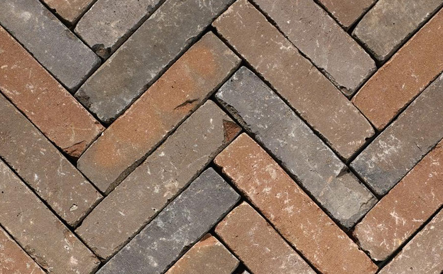 Фото Клинкерная брусчатка Penter Zenneton mix wasserstrich tumbled, 200*50*65 мм