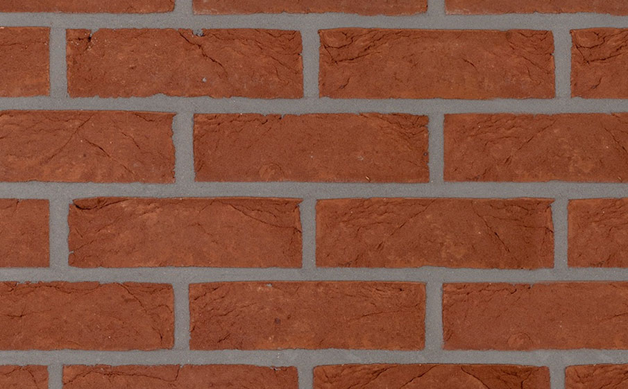 Фото Кирпич облицовочный ручной формовки Terca Haywood Red, 215*102*65 мм