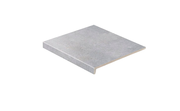 Фото Клинкерная ступень прямоугольная рядовая Loftstufe Stroeher Zoe 970 grey 294х340х35х11 мм