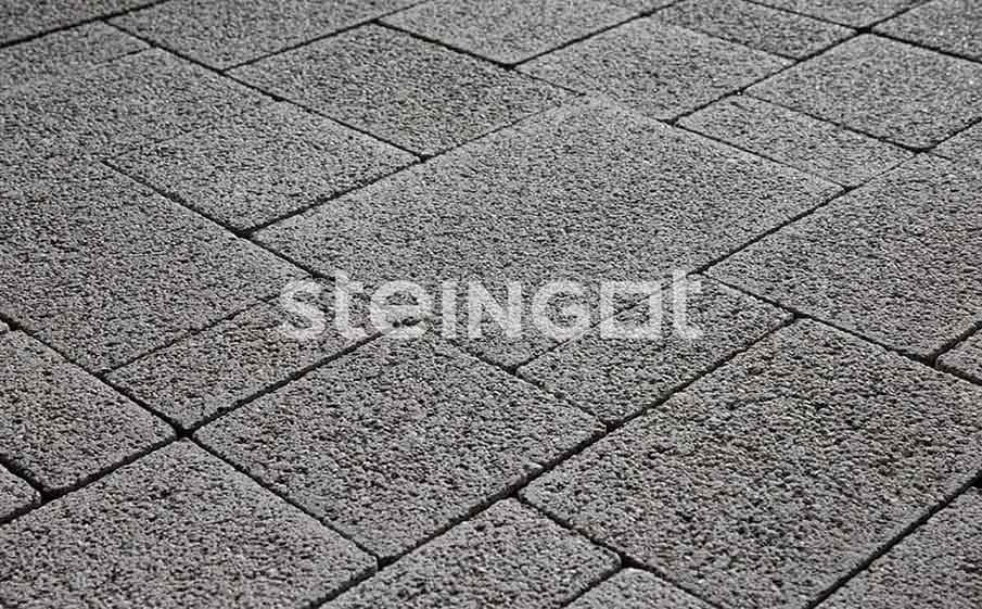Фото Плитка тротуарная Steingot Премиум, Бавария, Пепельный (Fumo Bello), комплект 4 шт, толщина 60 мм