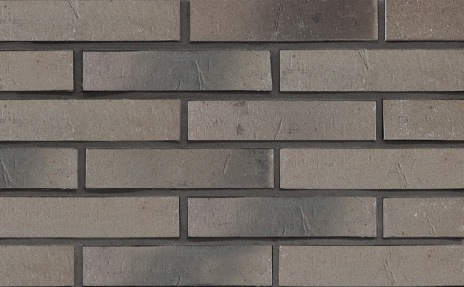Фото Клинкерная плитка под кирпич Uniceramix IRON UX18 grey diamond, 240*52*12 мм