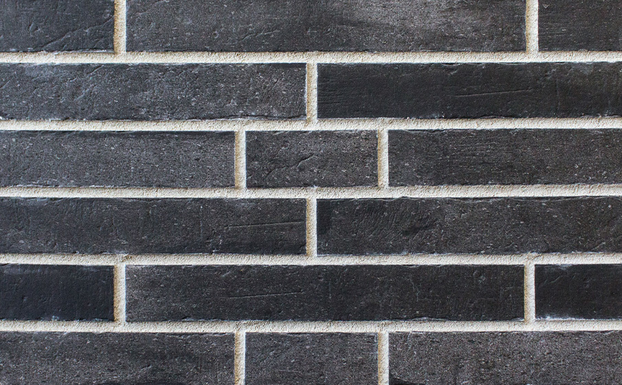 Фото Клинкерная плитка под кирпич INTERBAU Brick Loft, INT 576 Anthrazit, 360*52*10 мм