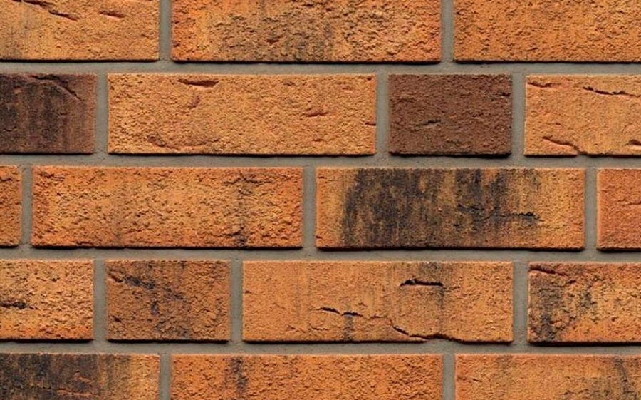Фото Клинкерная плитка под кирпич Feldhaus Klinker NF 9 R286 nolani viva rustico carbo 240*71*9 мм