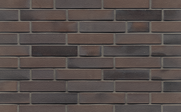 Фото Кирпич клинкерный Muhr 33 A Schwarz-Braun гладкий, 240*115*52 мм
