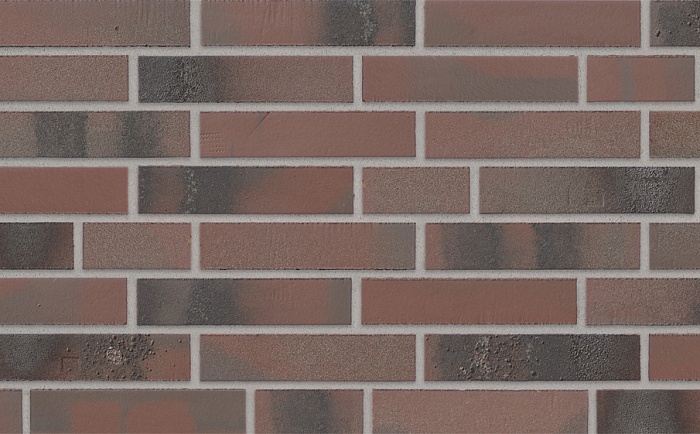Фото Клинкерная плитка под кирпич Stroeher Brickwerk, 655 violettrot, 240*71*12 мм