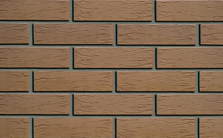 Фото Кирпич облицовочный Кротовский КЗ Классика Шоколад кора дуба 250*120*65 мм