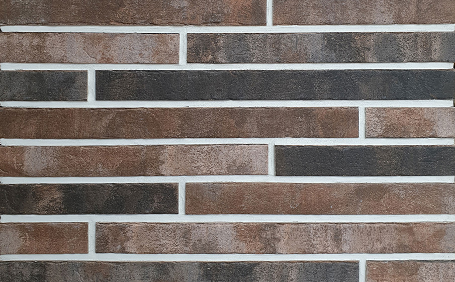 Фото Клинкерная плитка под кирпич DeKERAMIK Quarzit DKK853 Monazit, 468*40*10 мм