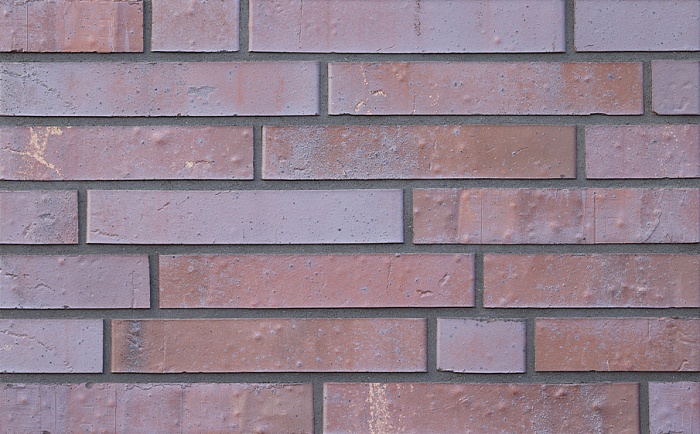 Фото Кирпич клинкерный Богандинский КЗ Монблан 18 фиолетовый, 295*85*50 мм