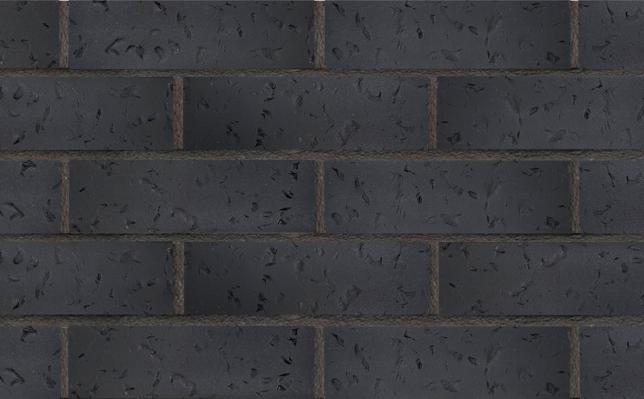 Фото Клинкерная плитка под кирпич Terramatic Moon Black AB, 240*71*14 мм