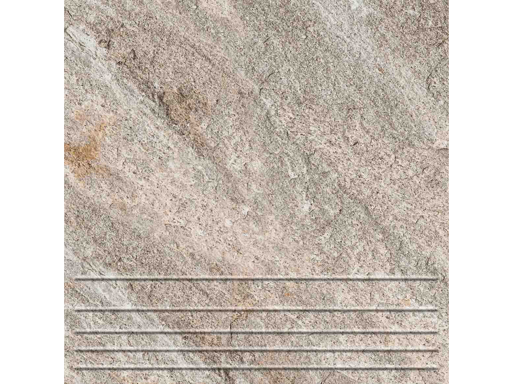 Фото Клинкерная ступень с насечками Керамин Базальт 3, 298*298*8,5 мм