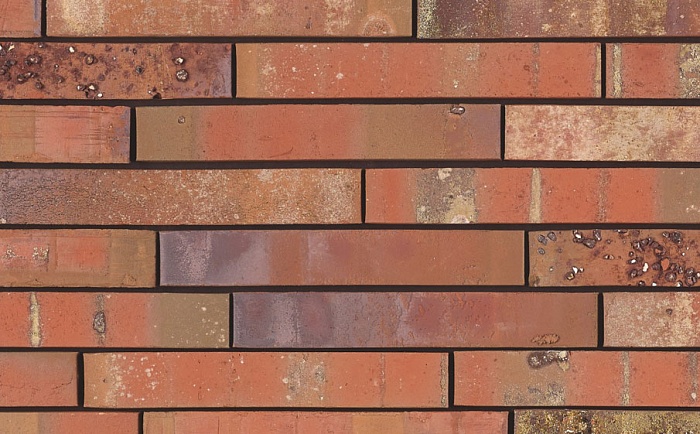 Фото Кирпич облицовочный Terca Archipolis Volt Rood, 240*65*40 мм