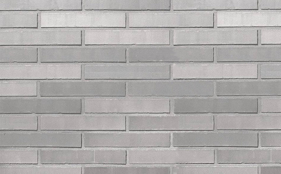 Фото Кирпич Roben Faro grau-bunt glatt клинкерный, 290*90*52 мм