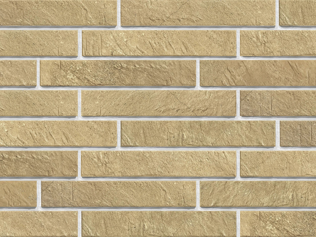 Фото Клинкерная плитка под кирпич Paradyz Eremite Beige, 397*65*11 мм