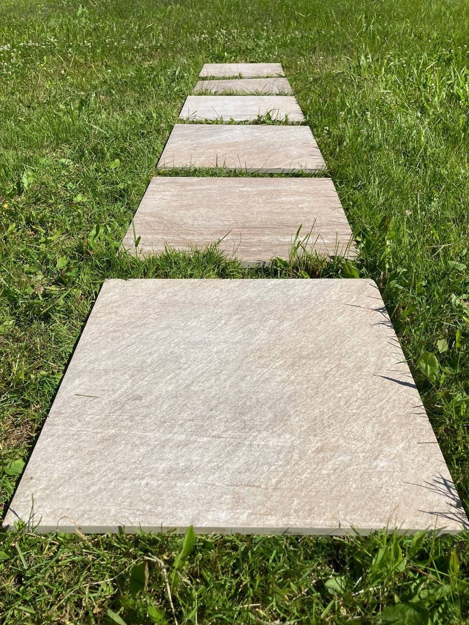 Фото Керамогранит Atlas Concorde Landstone Gold LASTRA, 600*600*20 мм