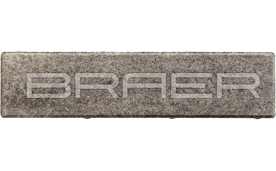 Фото Плитка тротуарная BRAER Ригель 2.0 Color Mix Туман 320*80*60 мм