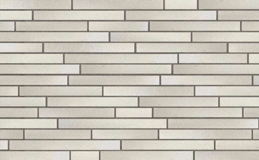 Фото Клинкерная плитка под кирпич Terramatic Forta White AC, 390*40*14 мм