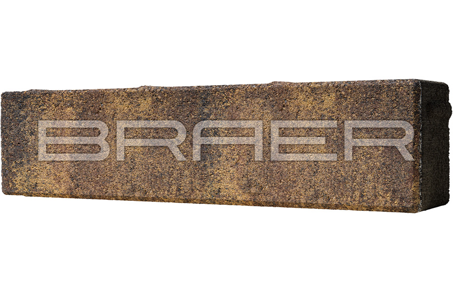 Фото Плитка тротуарная BRAER Ригель 2.0 Color Mix Мальва 320*80*60 мм