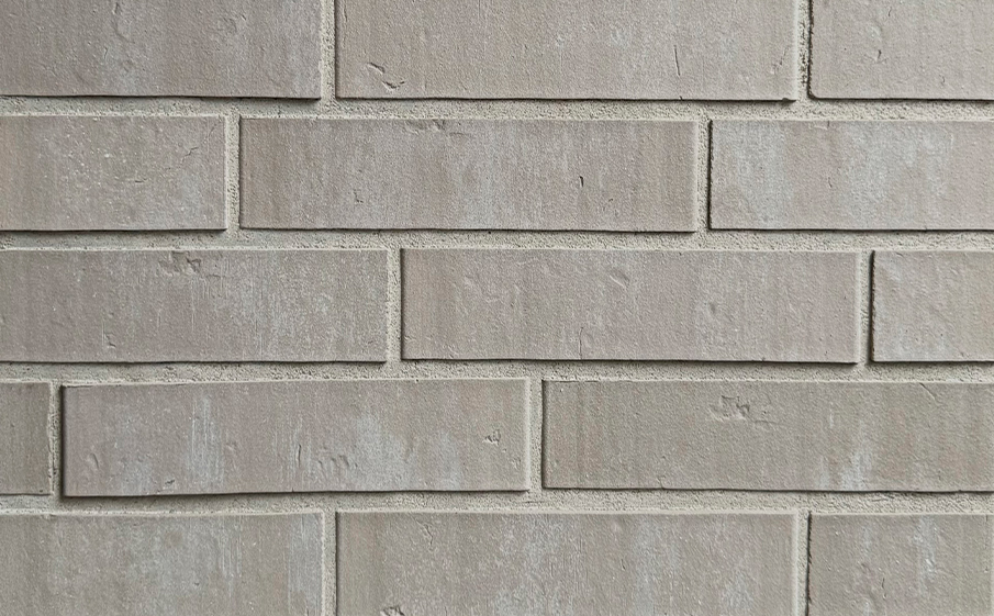 Фото Кирпич клинкерный Богандинский КЗ Монблан 01/2 серый, 250*85*65 мм