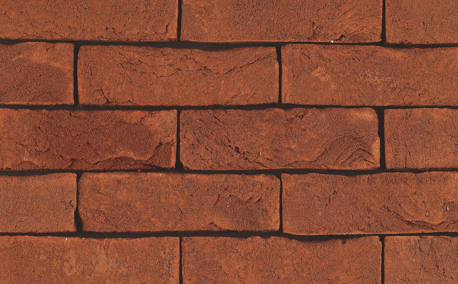 Фото Кирпич облицовочный ручной формовки Terca Haywood Red, 215*102*65 мм