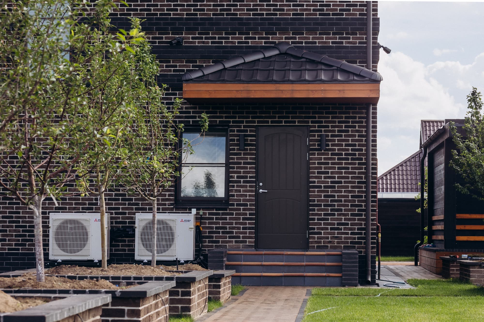 Фото Кирпич Roben Aarhus weissgrau клинкерный, 240*115*71 мм