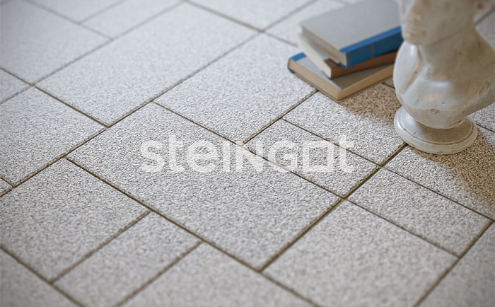 Фото Плитка тротуарная Steingot Премиум, Мюнхен, Снежный (Loto Bianca), комплект 4 шт, толщина 60 мм