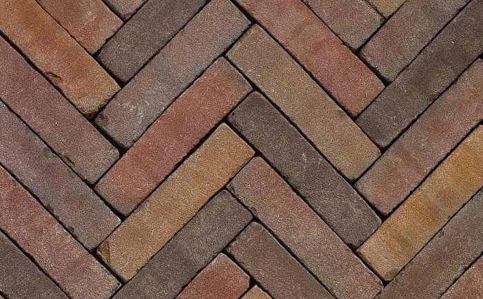 Фото Клинкерная брусчатка Penter Supraton mix tumbled, 200*50*65 мм