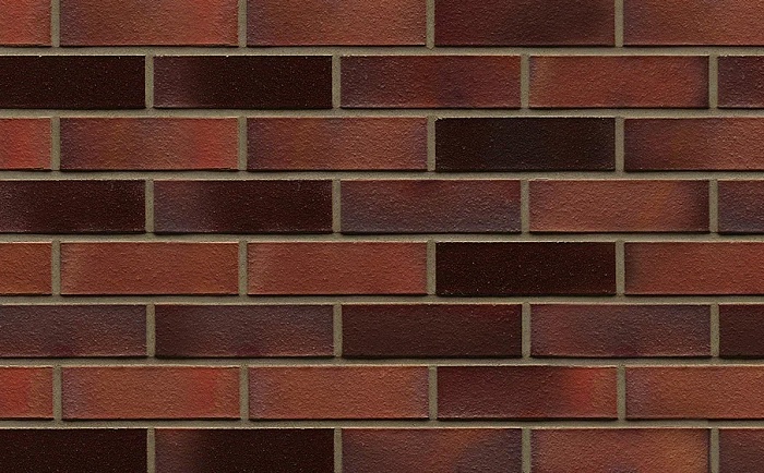 Фото Кирпич клинкерный Westerwaelder Klinker WK 84EG, Rotbraun-bunt Edelglanz, 240*55*71 мм