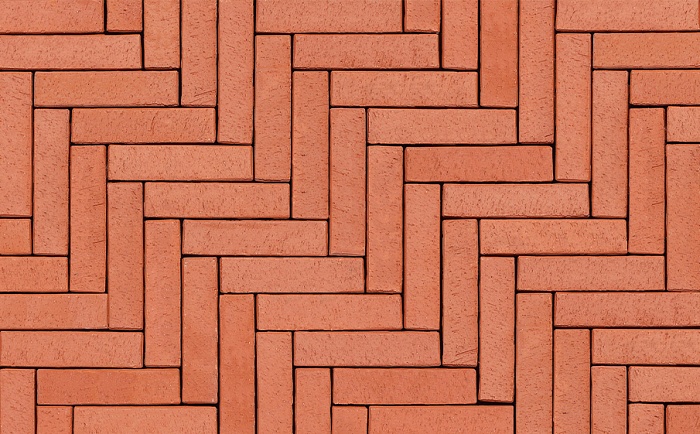 Фото Клинкерная брусчатка Westerwaelder Klinker WK100R Design Rot PK, 240*52*50 мм