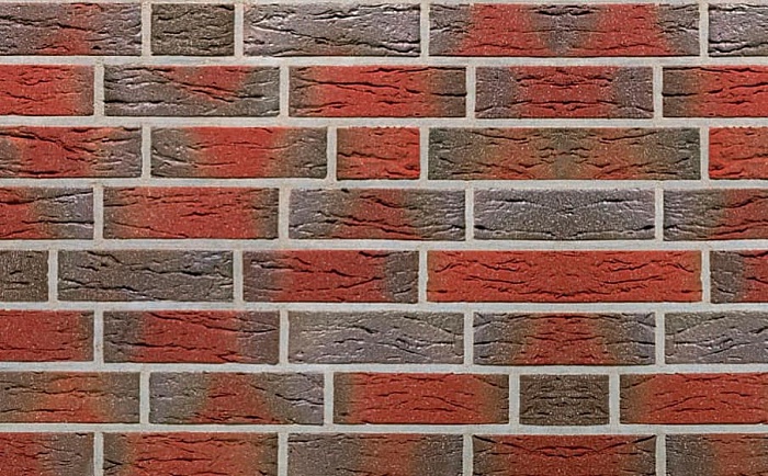 Фото Кирпич Roben Jever friesisch-bunt клинкерный, 240*115*71 мм