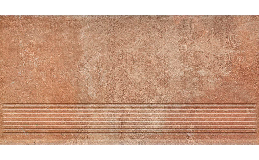 Фото Клинкерная ступень Paradyz Scandiano Rosso, 600*300*8,5 мм