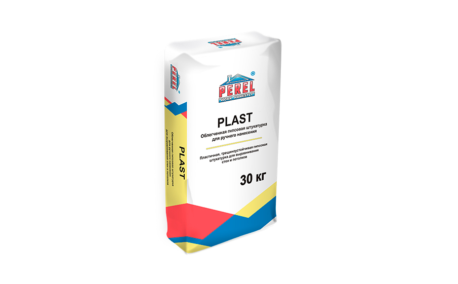 Фото Гипсовая штукатурка Perel Plast 0527, белый, 30 кг