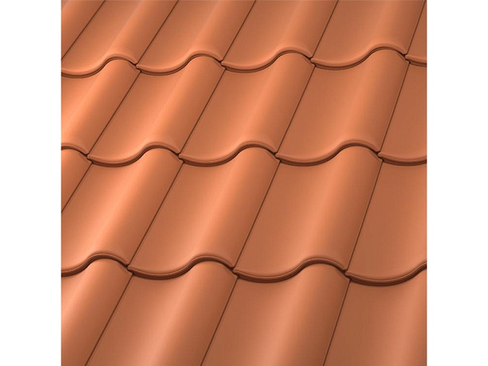 Фото Керамическая рядовая черепица Roben MILANO Naturrot