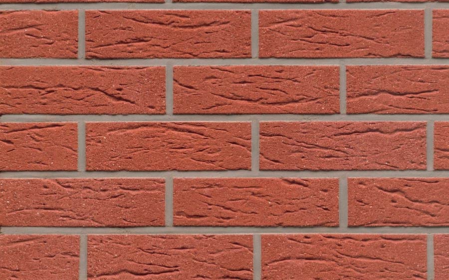 Фото Клинкерная плитка под кирпич Feldhaus Klinker NF 9 R435 carmesi mana 240*71*9 мм