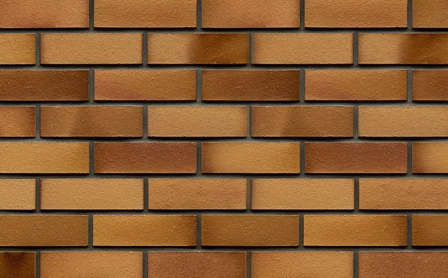 Фото Кирпич клинкерный Westerwaelder Klinker WK 86EG, Hellbraun-bunt Edelglanz, 240*55*71 мм