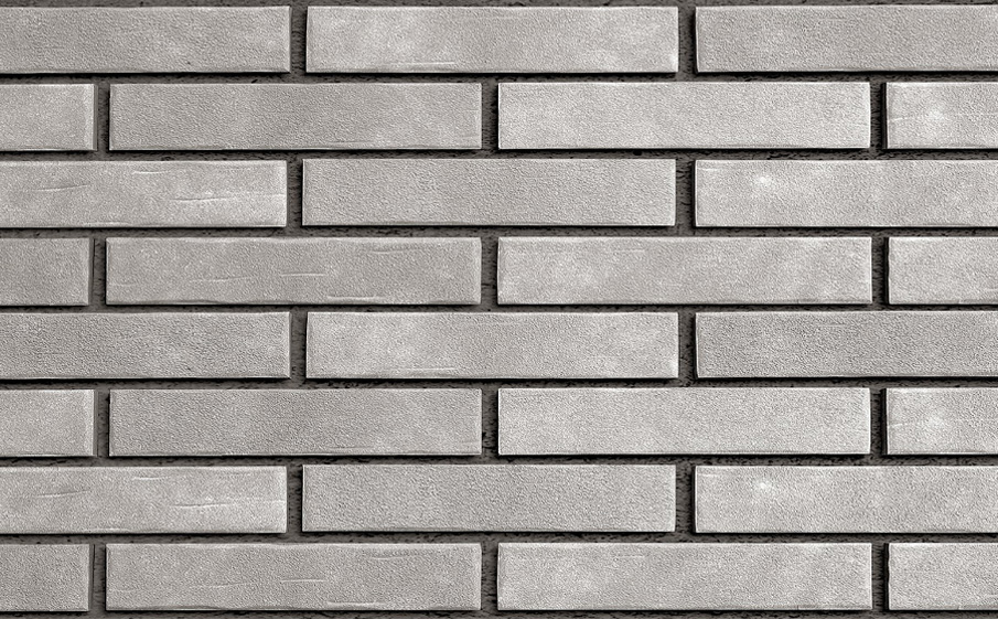 Фото Кирпич клинкерный Roben Aarhus, weissgrau, 290*90*52 мм