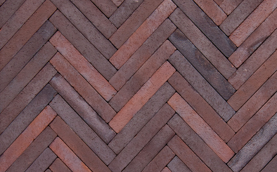 Фото Клинкерная брусчатка ригельная ABC Malmo blau bunt schmolz, 292*71*52 мм