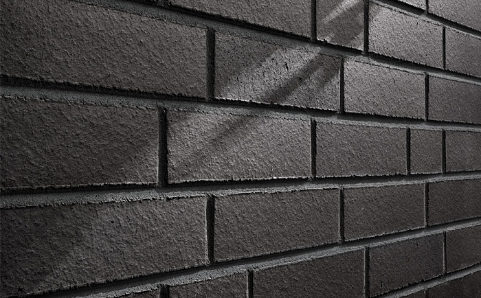 Фото Клинкерная плитка под кирпич Stroeher Farbklang, 2182 anthracite, 240*71*14 мм